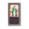  SPANISH OUR LADY OF GRACE PLAQUE 